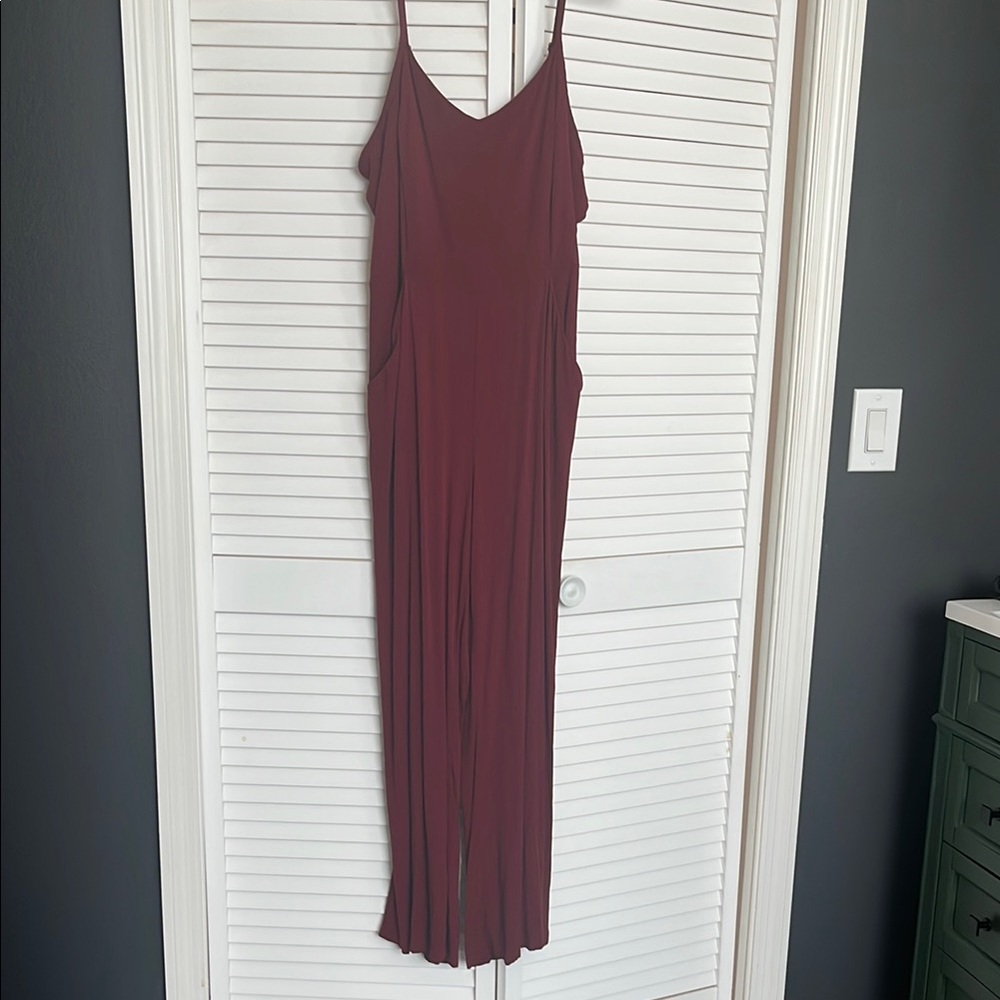 41 Hawthorn Red Pant Jumpsuit